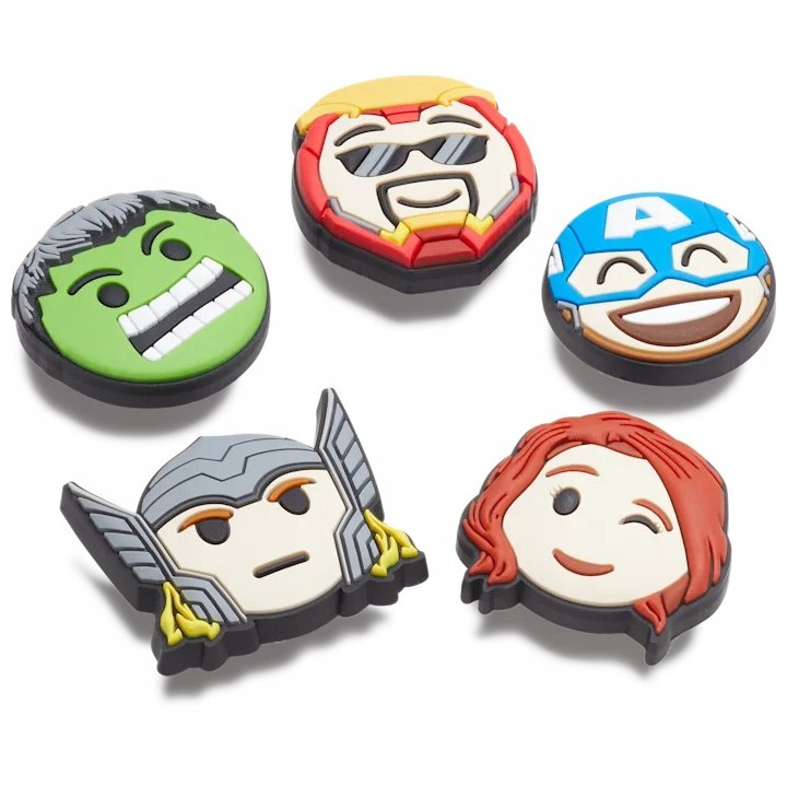 CROCS JIBBITZ™ CHARMS 10010006 AVENGERS EMOJIS 5-PACK
