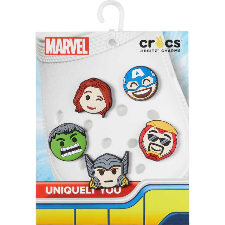 CROCS JIBBITZ™ CHARMS PRZYPINKI 10010006 AVENGERS EMOJIS 5-PACK