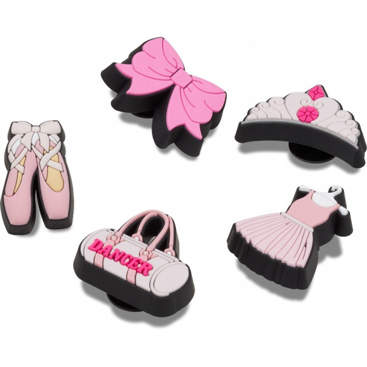 CROCS JIBBITZ™ CHARMS PRZYPINKI 10012929 BALLET CLASS 5-PACK