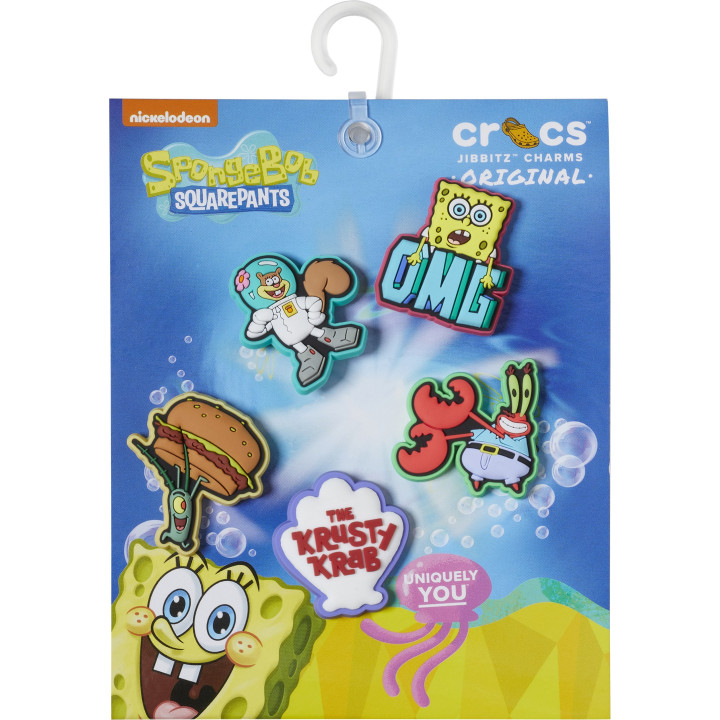 CROCS JIBBITZ™ CHARMS 10010012 SPONGEBOB 5-PACK