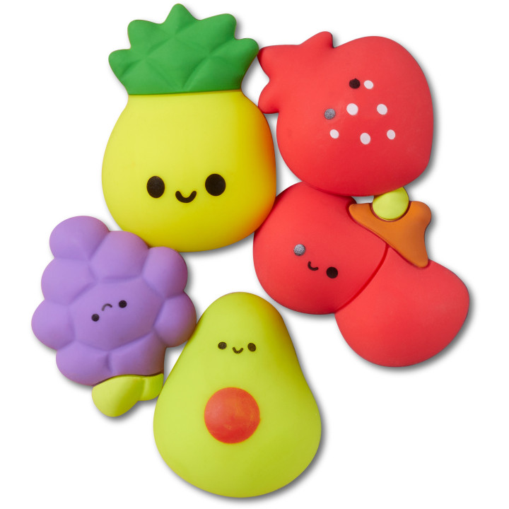 CROCS JIBBITZ™ CHARMS PRZYPINKI 10012181 SQUISH FRUITS 5-PACK