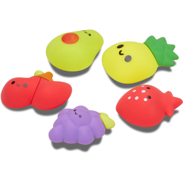 CROCS JIBBITZ™ CHARMS PRZYPINKI 10012181 SQUISH FRUITS 5-PACK