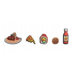 CROCS JIBBITZ™ CHARMS PRZYPINKI 10008661 FOOD PLEASE 5-PACK