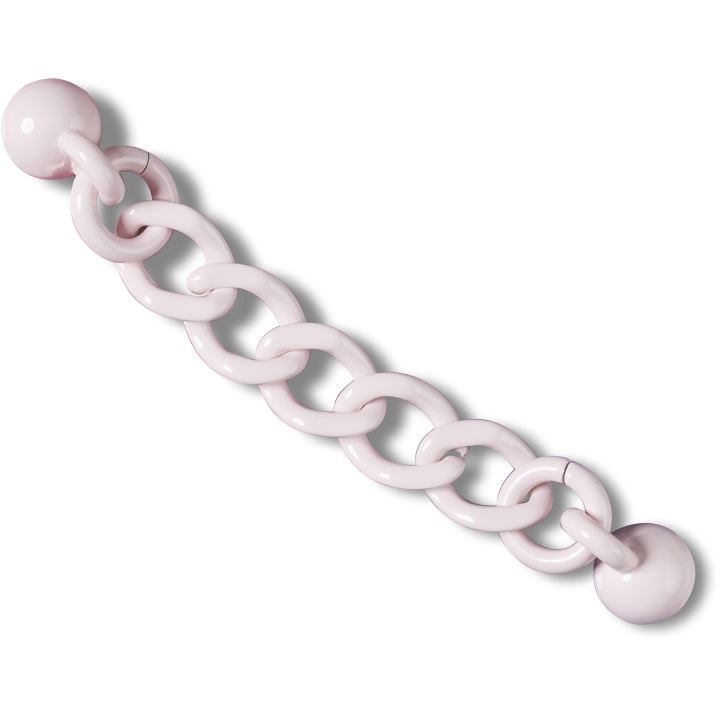 CROCS JIBBITZ CHARMS PRZYPINKA 10012304 PINK THICK CHAIN