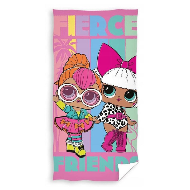 RĘCZNIK KĄPIELOWY PLAŻOWY 70 X 140 CM L.O.L. SURPRISE LOL235007-R