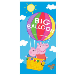 RĘCZNIK KĄPIELOWY PLAŻOWY 70 X 140 CM ŚWINKA PEPPA PP231062-R