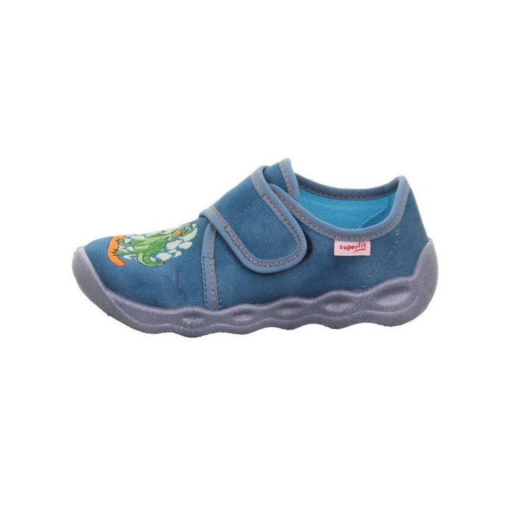 TEXTILE SLIPPERS SUPERFIT BUBBLE BLAU 1-006274-8020