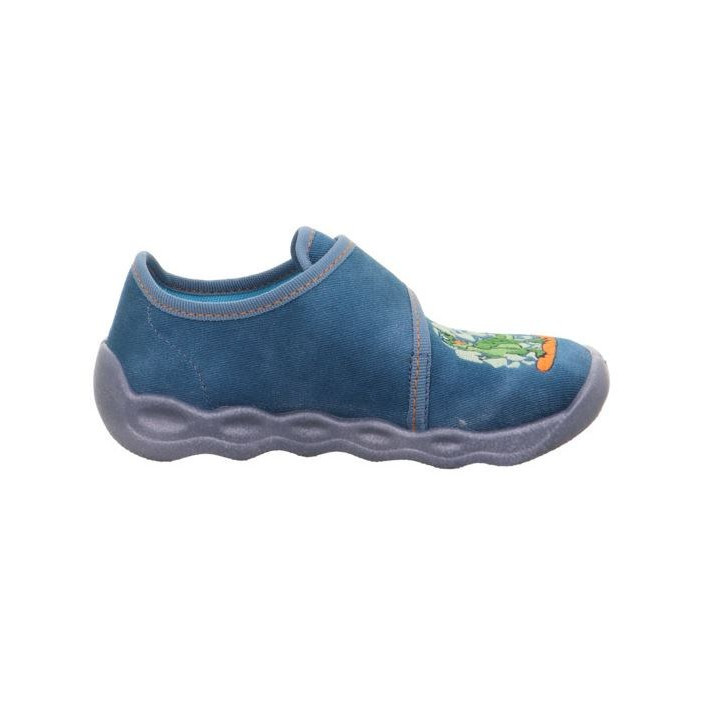 TEXTILE SLIPPERS SUPERFIT BUBBLE BLAU 1-006274-8020
