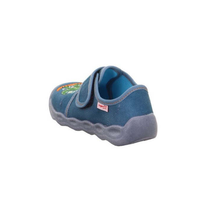 TEXTILE SLIPPERS SUPERFIT BUBBLE BLAU 1-006274-8020