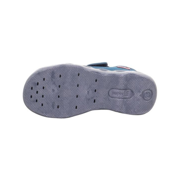 TEXTILE SLIPPERS SUPERFIT BUBBLE BLAU 1-006274-8020