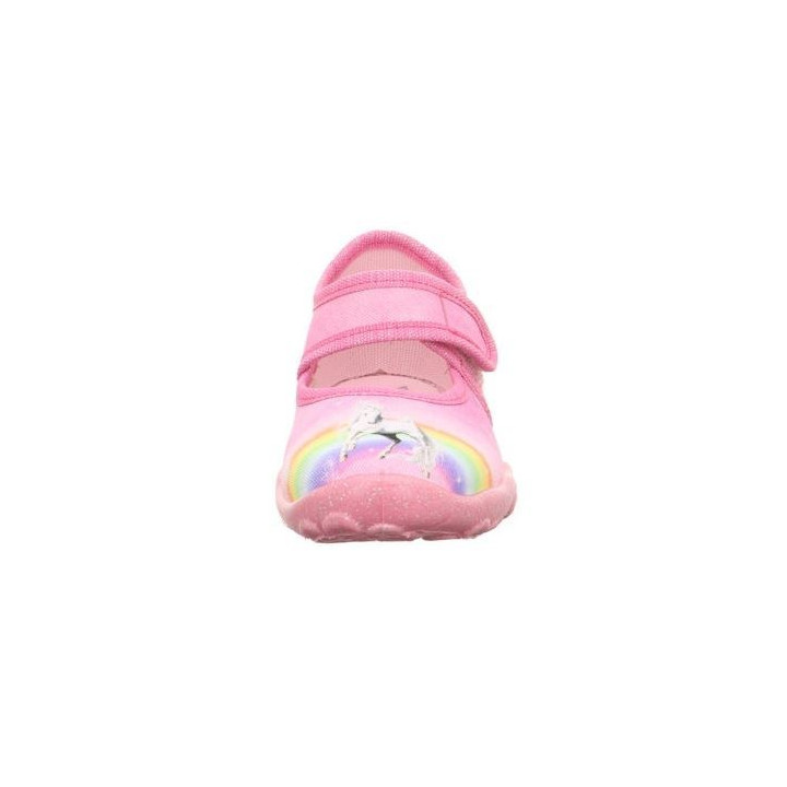 PANTOFLE TEKSTYLNE KAPCIE SUPERFIT BONNY ROSA 1-000281-5540