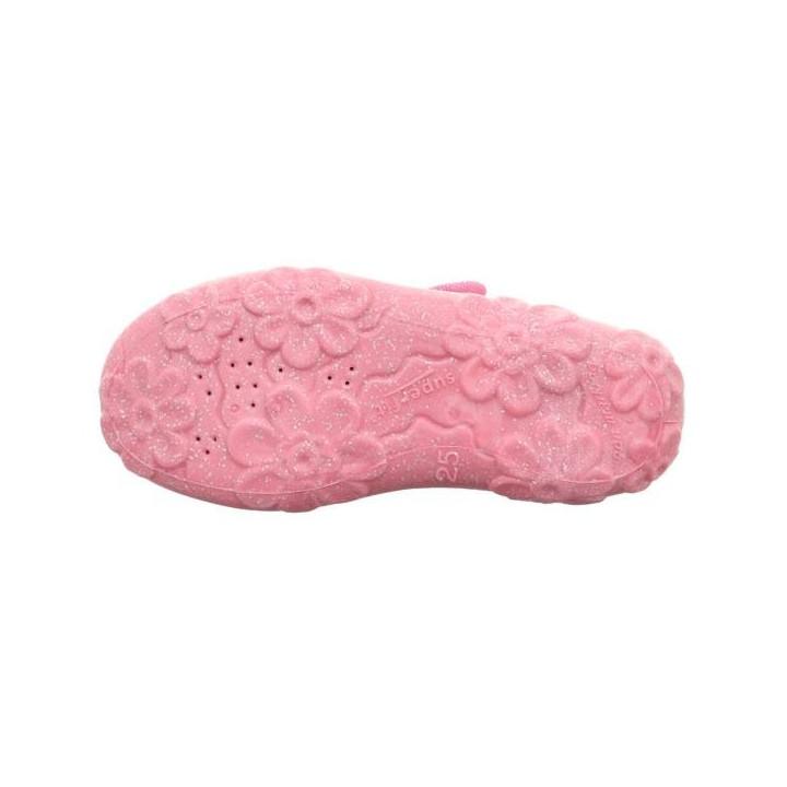 PANTOFLE TEKSTYLNE KAPCIE SUPERFIT BONNY ROSA 1-000281-5540