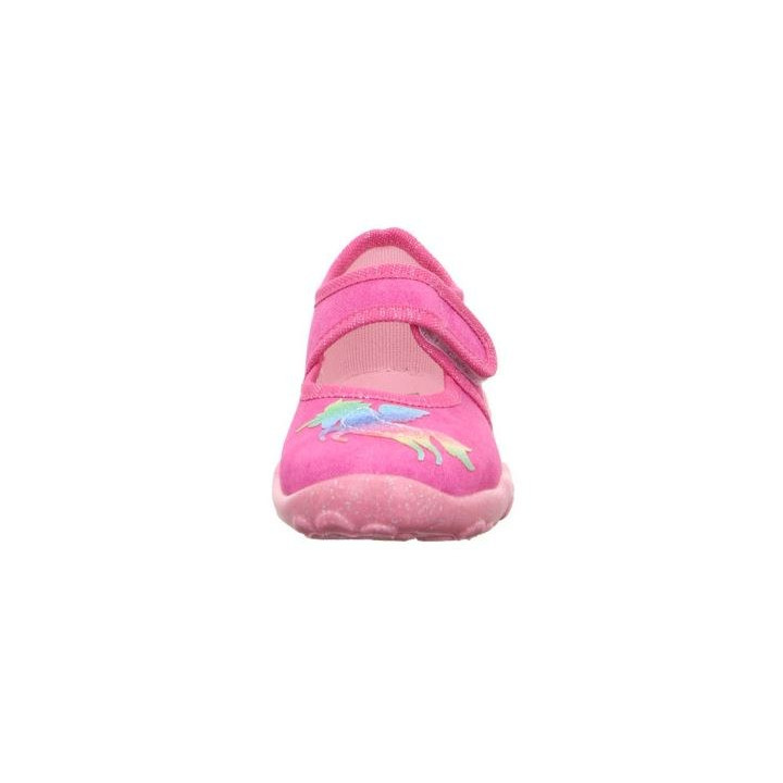 PANTOFLE TEKSTYLNE KAPCIE SUPERFIT BONNY ROSA/MEHRFARBIG 1-000281-5500