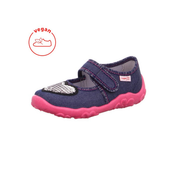 TEXTILE SLIPPERS SUPERFIT BONNY BLAU 1-000280-8000