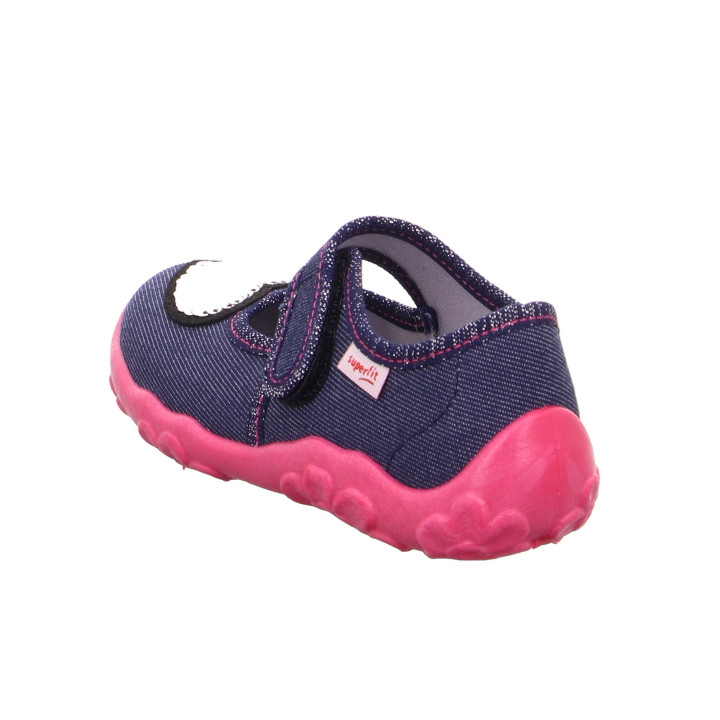 TEXTILE SLIPPERS SUPERFIT BONNY BLAU 1-000280-8000