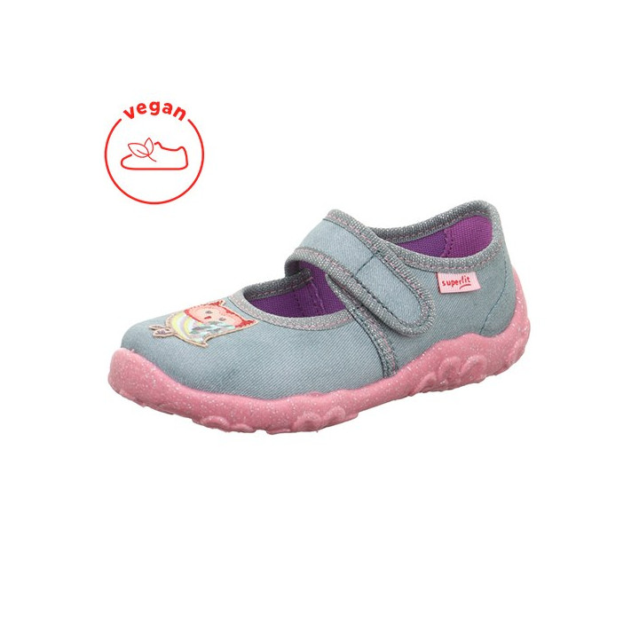 TEXTILE SLIPPERS SUPERFIT BONNY GRUN 1-000280-7500