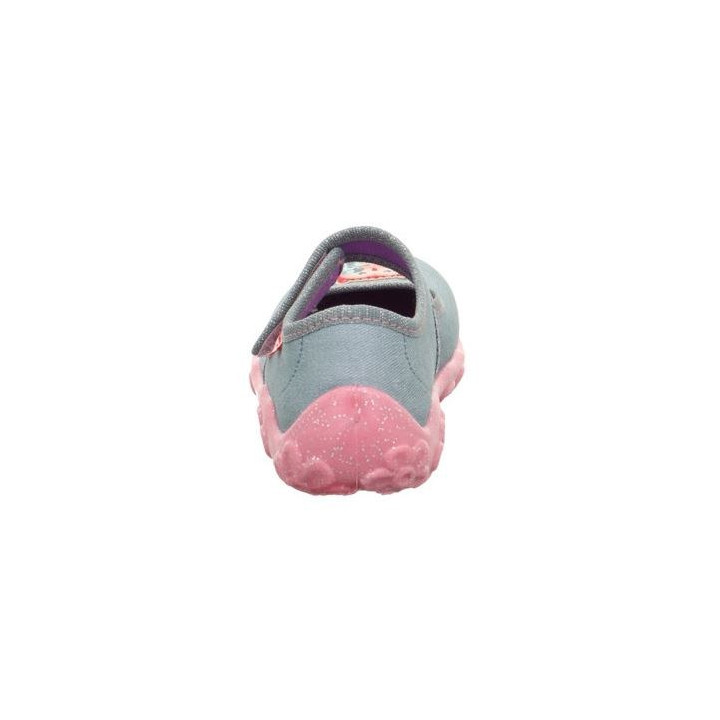 PANTOFLE TEKSTYLNE KAPCIE SUPERFIT BONNY GRUN 1-000280-7500