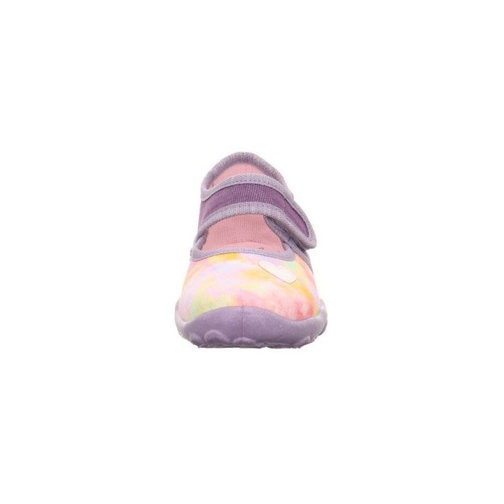 PANTOFLE TEKSTYLNE KAPCIE SUPERFIT BONNY LILA 1-000280-8500