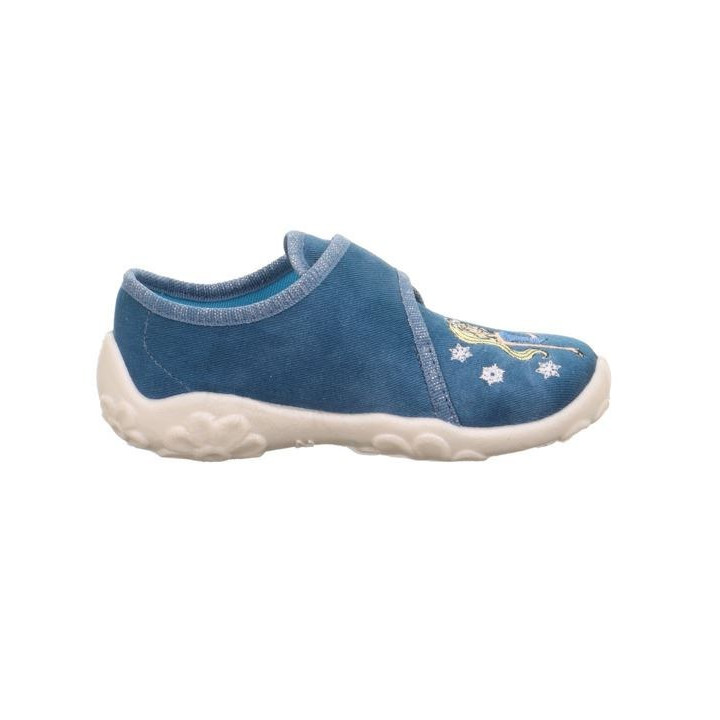 PANTOFLE TEKSTYLNE KAPCIE SUPERFIT BONNY TURKUS 1-000258-8060