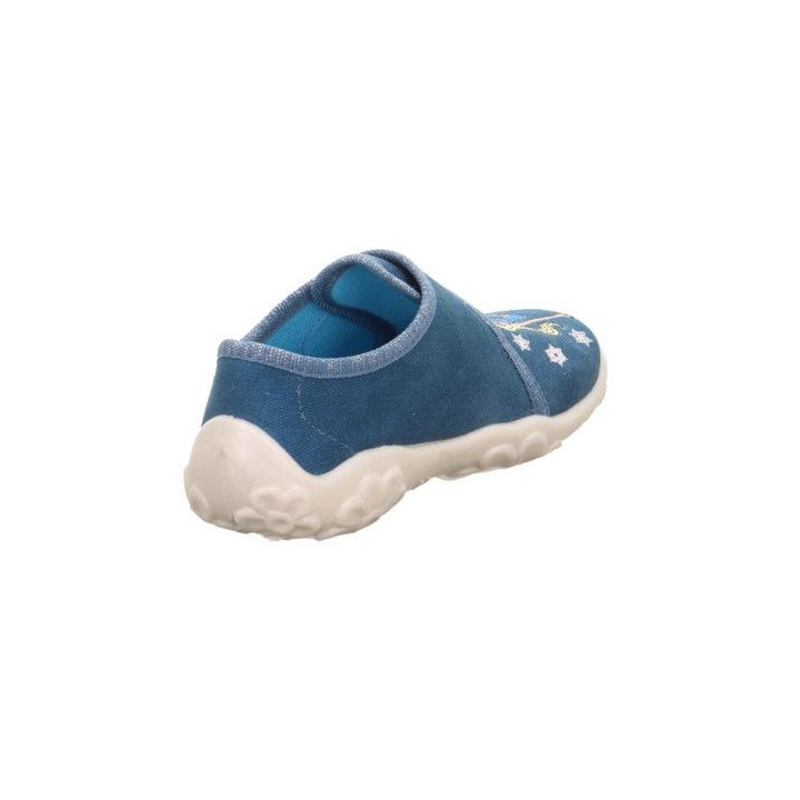 PANTOFLE TEKSTYLNE KAPCIE SUPERFIT BONNY TURKUS 1-000258-8060