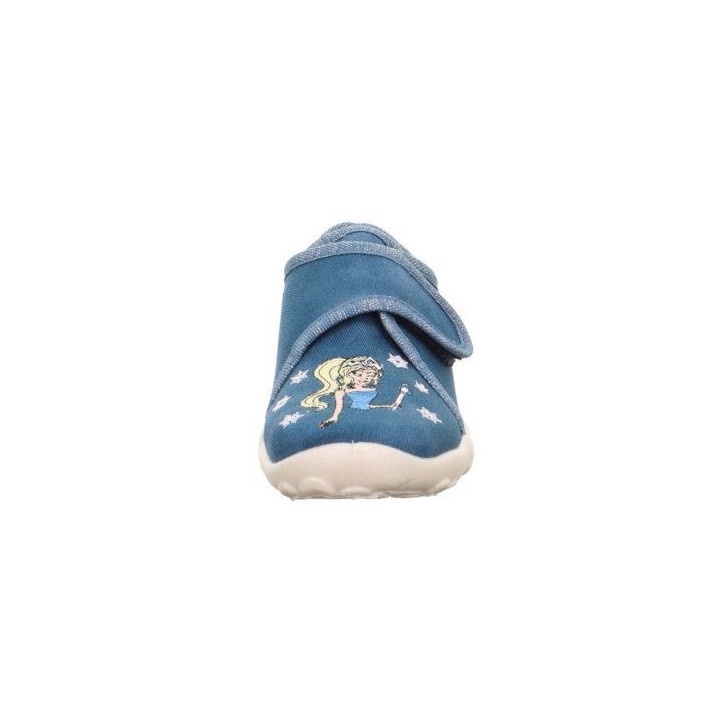 PANTOFLE TEKSTYLNE KAPCIE SUPERFIT BONNY TURKUS 1-000258-8060