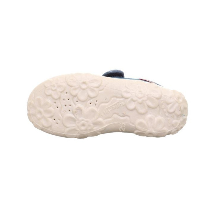 PANTOFLE TEKSTYLNE KAPCIE SUPERFIT BONNY TURKUS 1-000258-8060
