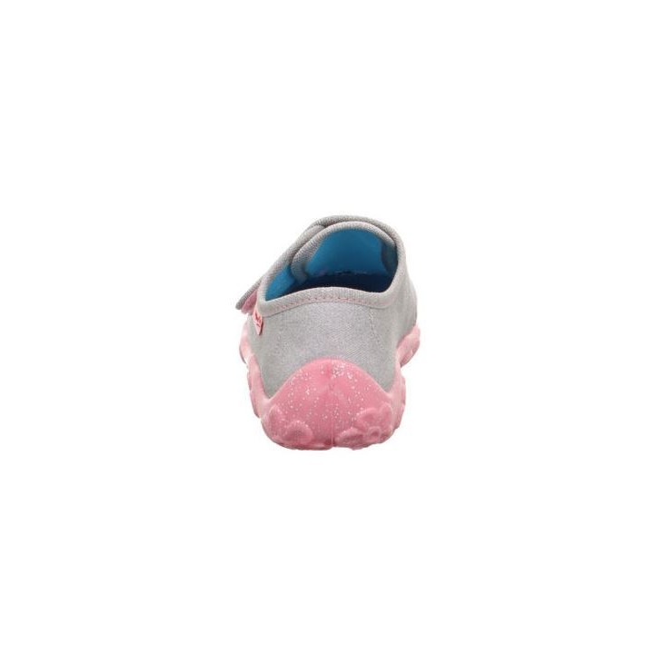 TEXTILE SLIPPERS SUPERFIT BONNY GRAU/ROSA 1-000258-2500
