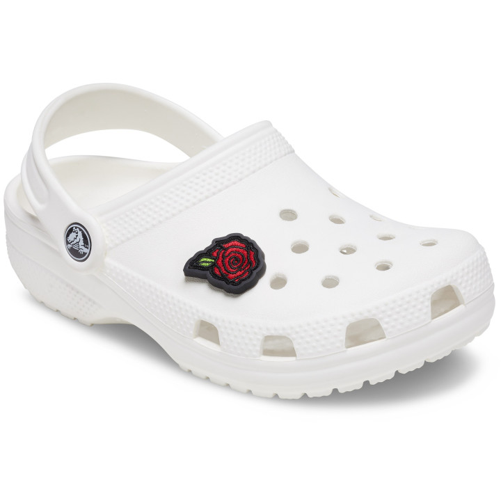 CROCS JIBBITZ CHARMS PRZYPINKA 10012317 ROSE VARSITY PATCH