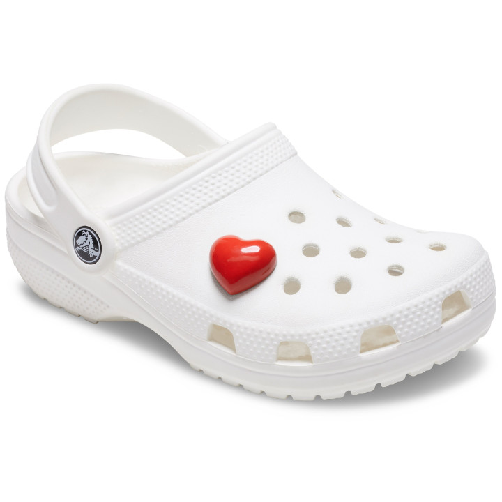 CROCS JIBBITZ™ CHARMS 10012988 PUFFY METAL HEART