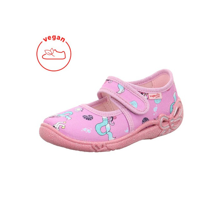 TEXTILE SLIPPERS SUPERFIT BONNY BELINDA ROSA/MEHRFARBIG 1-800288-5540