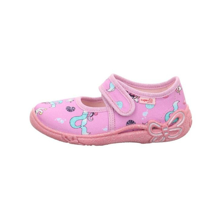 TEXTILE SLIPPERS SUPERFIT BONNY BELINDA ROSA/MEHRFARBIG 1-800288-5540