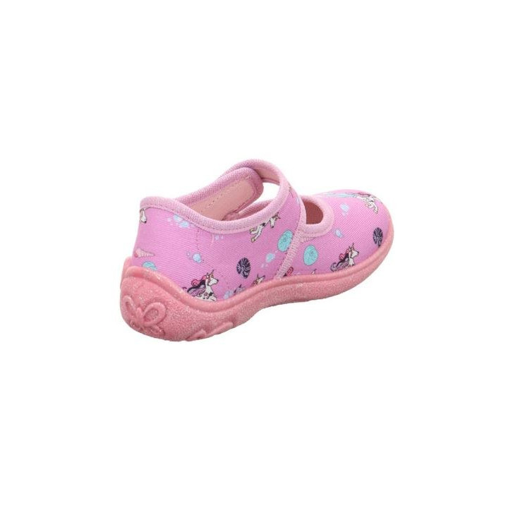 TEXTILE SLIPPERS SUPERFIT BONNY BELINDA ROSA/MEHRFARBIG 1-800288-5540