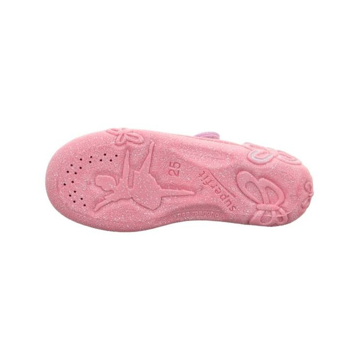 TEXTILE SLIPPERS SUPERFIT BONNY BELINDA ROSA/MEHRFARBIG 1-800288-5540