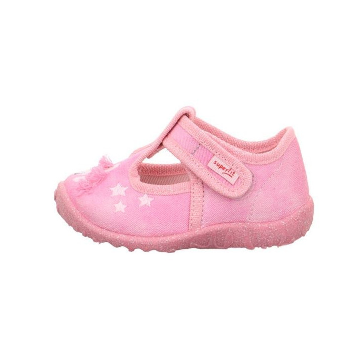 TEXTILE SLIPPERS SUPERFIT SPOTTY ROSA 1-009256-5530