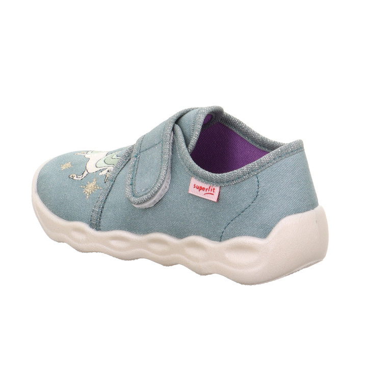 PANTOFLE TEKSTYLNE KAPCIE SUPERFIT BUBBLE HELLGRUN 1-006270-7520