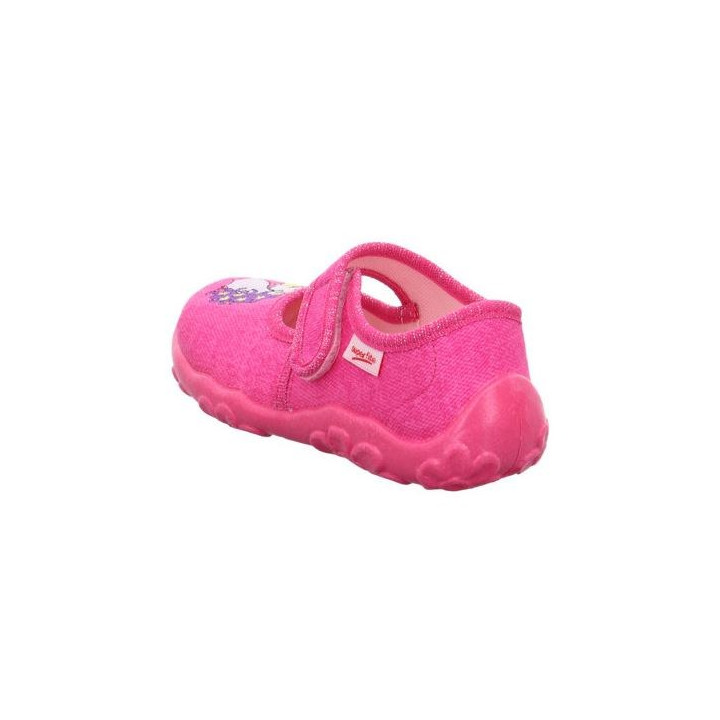 PANTOFLE TEKSTYLNE KAPCIE SUPERFIT BONNY PINK 0-800282-6300
