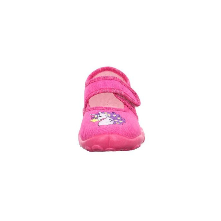 PANTOFLE TEKSTYLNE KAPCIE SUPERFIT BONNY PINK 0-800282-6300