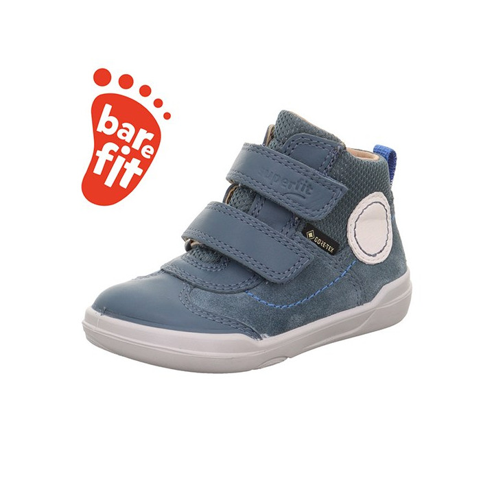 TRZEWIKI BAREFOOT SUPERFIT SUPERFREE HELLBLAU/WEISS 1-000544-8010 GORE-TEX
