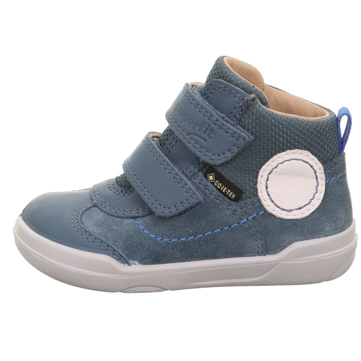 TRZEWIKI BAREFOOT SUPERFIT SUPERFREE HELLBLAU/WEISS 1-000544-8010 GORE-TEX