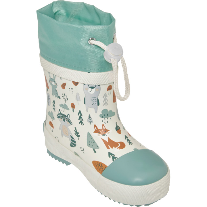 RAIN BOOTS PLAYSHOES FOREST LINED NATURE 180393-2