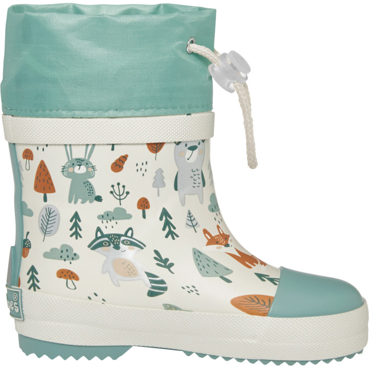KALOSZE OCIEPLANE PLAYSHOES FOREST NATURALNE KRÓTKIE 180393-2