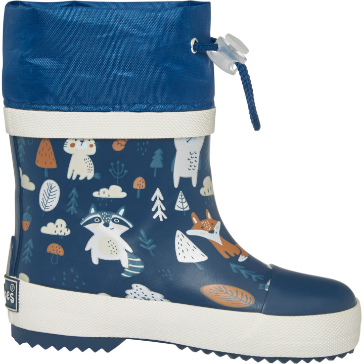 KALOSZE OCIEPLANE PLAYSHOES FOREST GRANATOWE KRÓTKIE 180393-11
