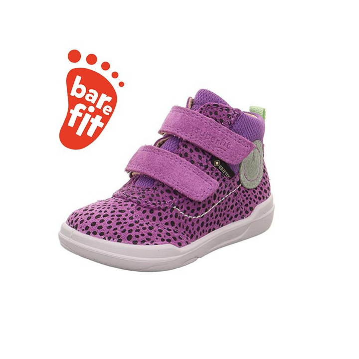 TRZEWIKI BAREFOOT SUPERFIT SUPERFREE LILA/HELLGRUN 1-000544-8500 GORE-TEX