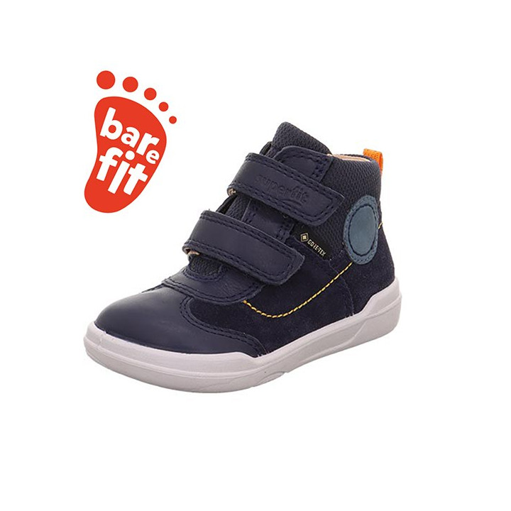 TRZEWIKI BAREFOOT SUPERFIT SUPERFREE BLAU/HELLBLAU 1-000544-8000 GORE-TEX