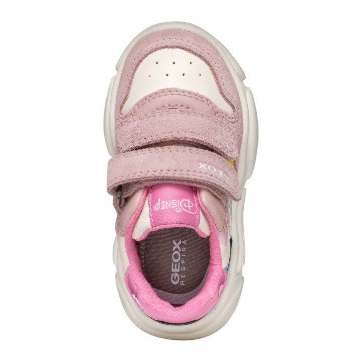 SNEAKERSY GEOX CIUFCIUF IVORY/OLD ROSE DISNEY MINNIE MOUSE