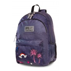 BACKPACK COOLPACK HIPPIE SPARKLING BADGES JEANS (B33086)