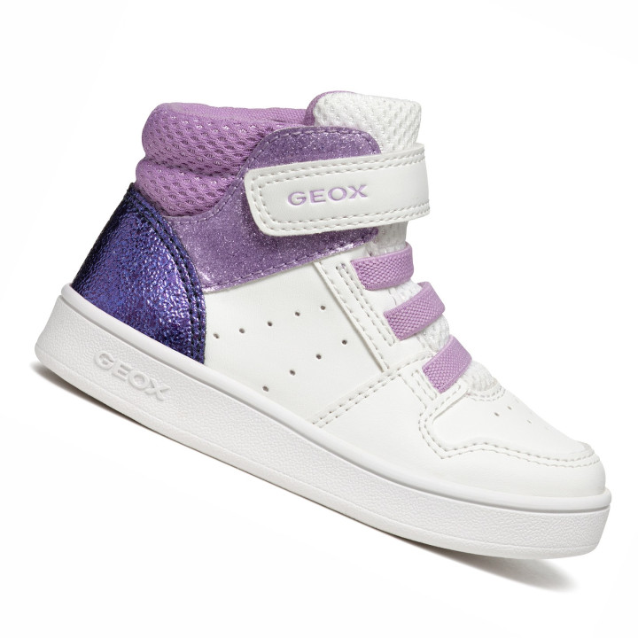SHOES GEOX ECLYPER WHITE/LAVENDER