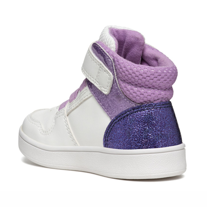 SHOES GEOX ECLYPER WHITE/LAVENDER