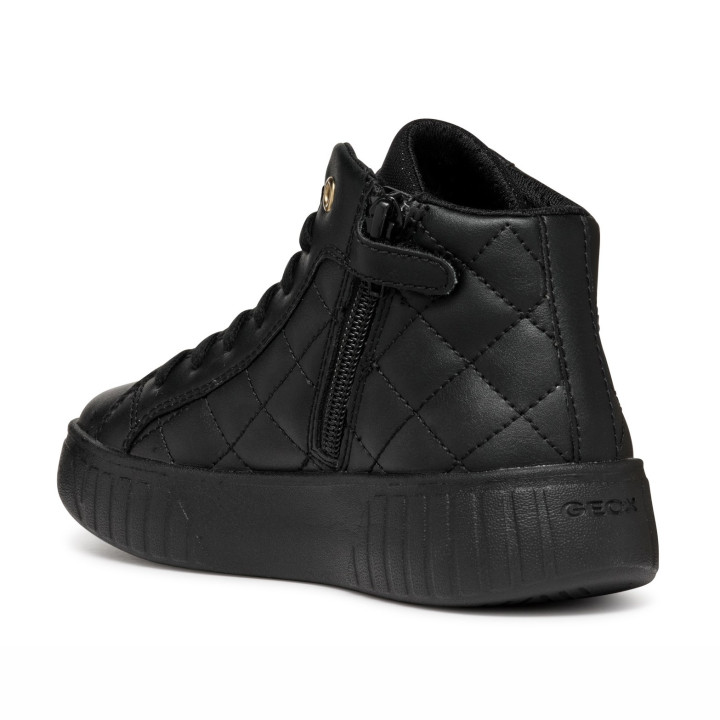 SHOES GEOX TRAMPKI GEOX MIKIROSHI BLACK/PLATINUM
