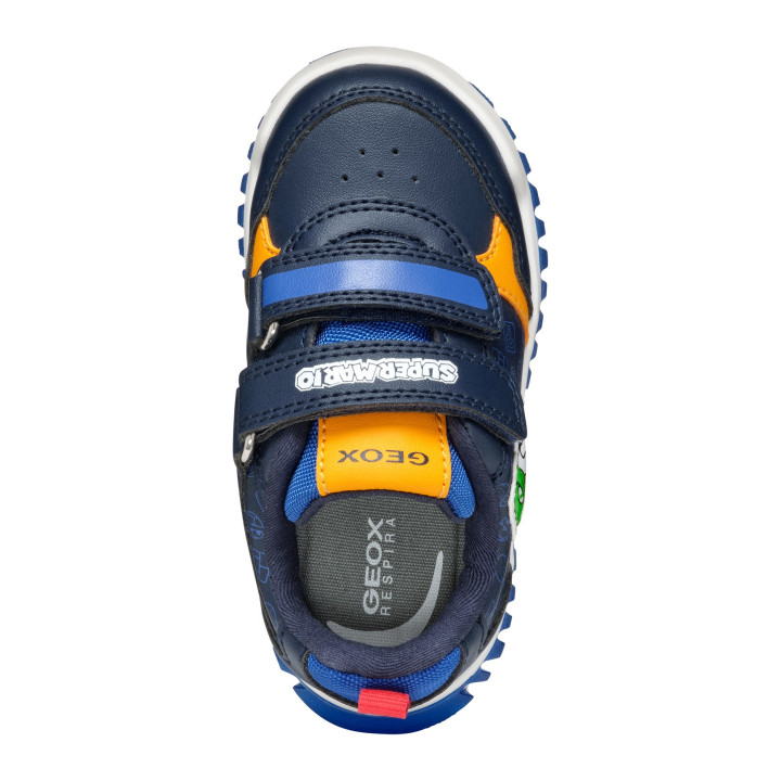 SNEAKERSY GEOX LIGHTYLOO SUPER MARIO NAVY/ROYAL LED LIGHTS